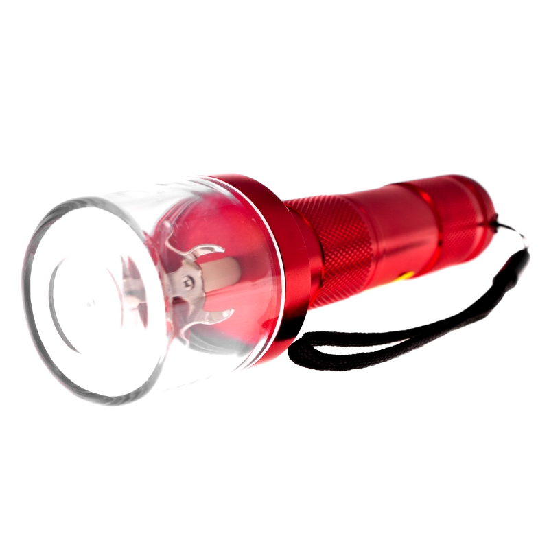 Elektrischer Aluminium-Grinder mit Lampe
