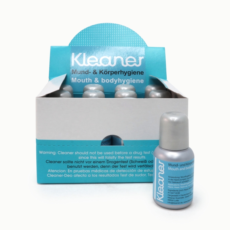 Reiniger De Toxinas Kleaner 30 ml (Display 12 Stück)