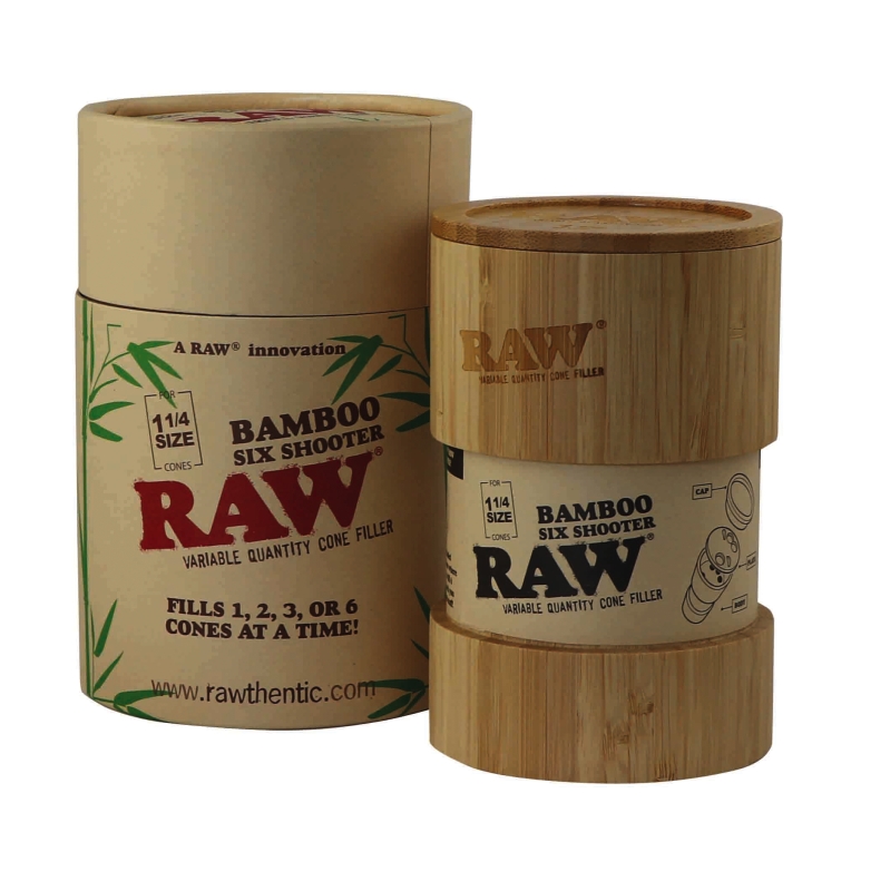 RAW Bamboo Six Shooter 1 1 / 4