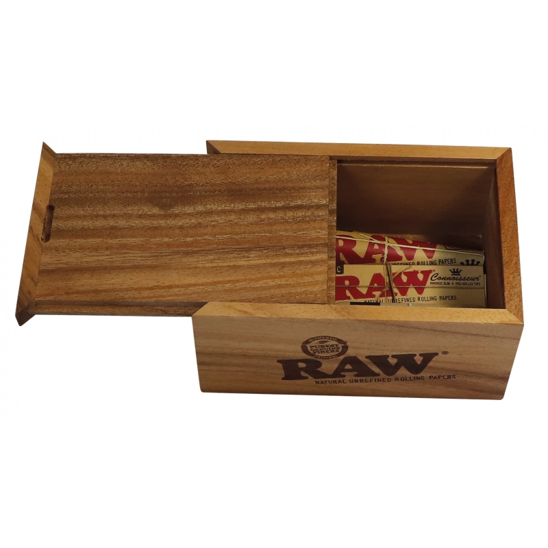 RAW Box Acacia Slide Large 2 RAW Box Acacia Slide Large