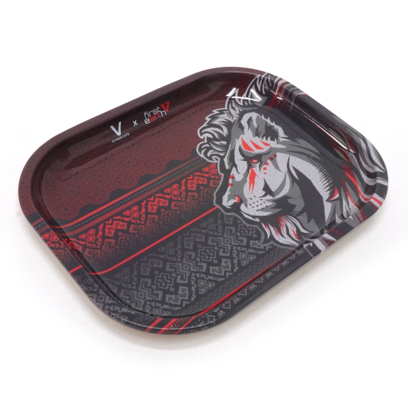 V-Syndicate Tablett Metalica Liar 18x14 Cm - Leon