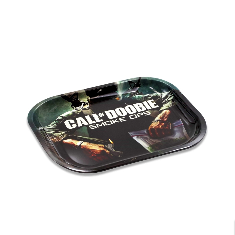 Tablett Metalica für Liar V-Syndicate Call Of Doobie Pequena (18 X 14 cm)