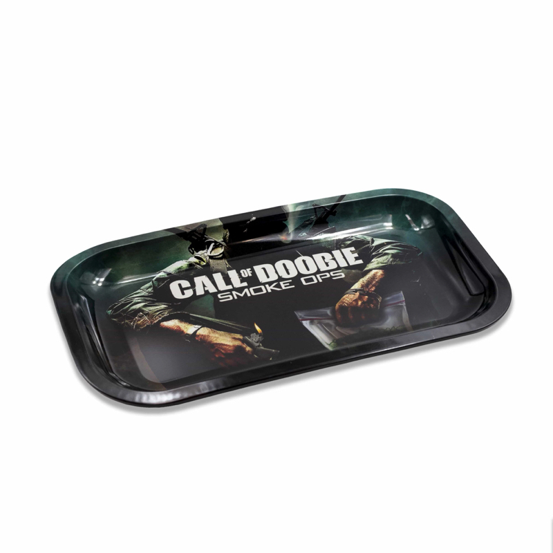V-Syndicate Tablett Metalica Liar 27x16 Cm - Call Of Doobie 2 V-Syndicate Tablett Metalica Liar 27x16 Cm - Call Of Doobie