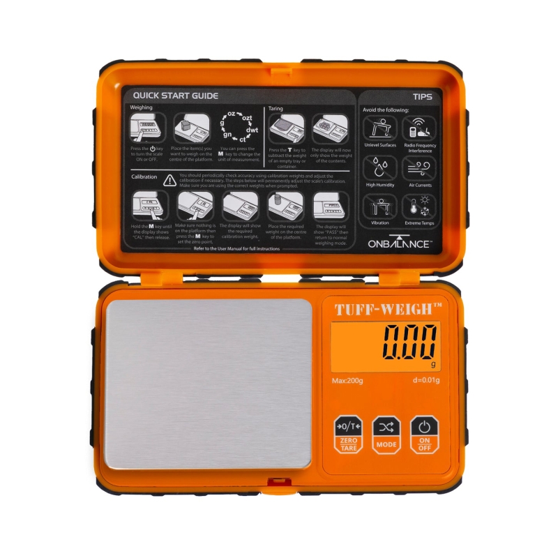 Dalman On Balance Tuff Weigh Orange (200 g x 0.01 g) 4 Dalman On Balance Tuff Weigh Orange (200 g x 0.01 g)