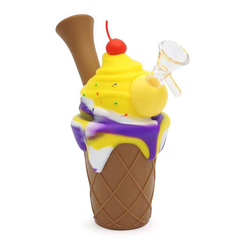 Bong De Silikon Icecream mit Cazuela De Glas