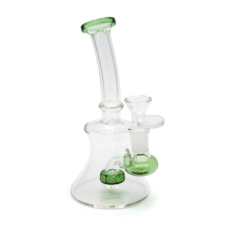 Bubblers Bong Glas 17 cm Bubbler mit Percolador