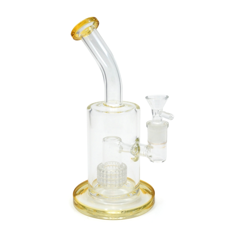 Bubblers Bong Glas 22 cm Bubbler Drum mit Percolador