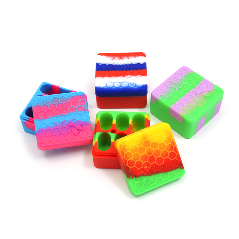 Behälter Silikon Square Honeycomb 30 ml