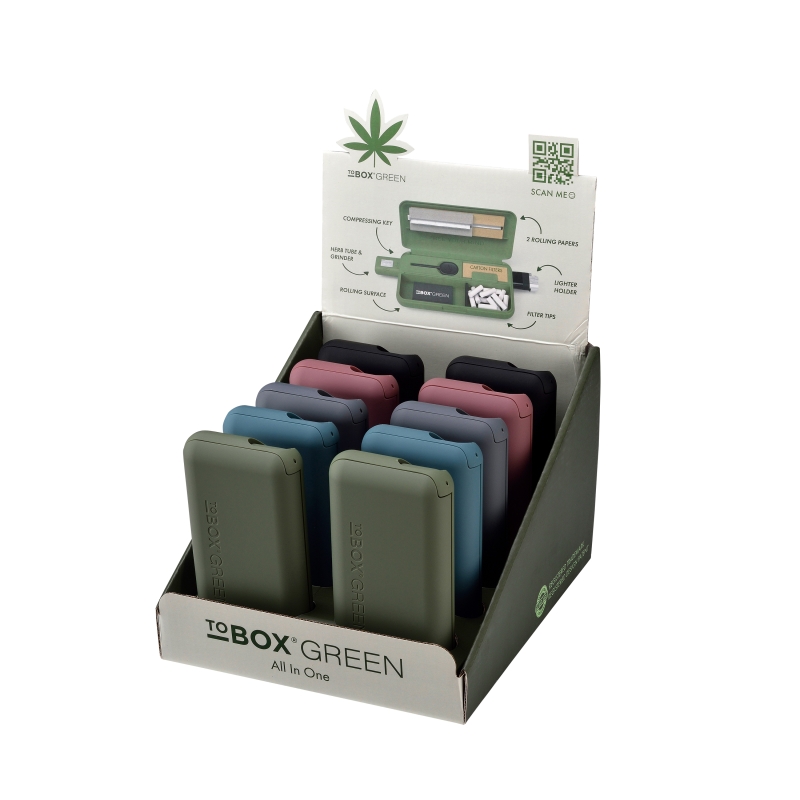 Etui Tobox Green Todo in Uno (Display 10 Stück)