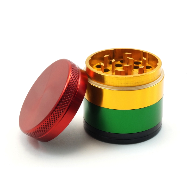 Grinder Pollinator-Grinder 40 mm Rasta Color 3 Grinder Pollinator-Grinder 40 mm Rasta Color