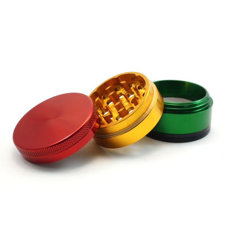 Grinder Pollinator-Grinder 50 mm Rasta Color