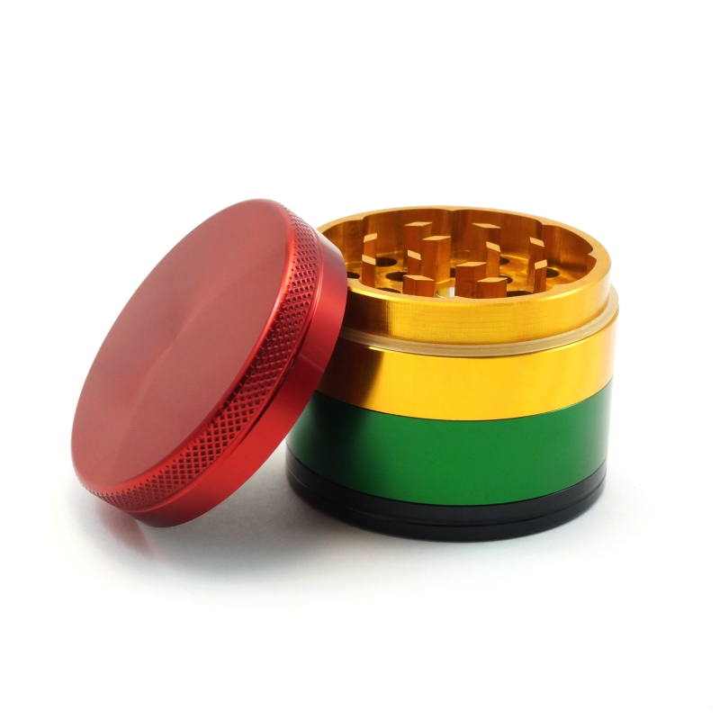 Grinder Pollinator-Grinder 50 mm Rasta Color 3 Grinder Pollinator-Grinder 50 mm Rasta Color