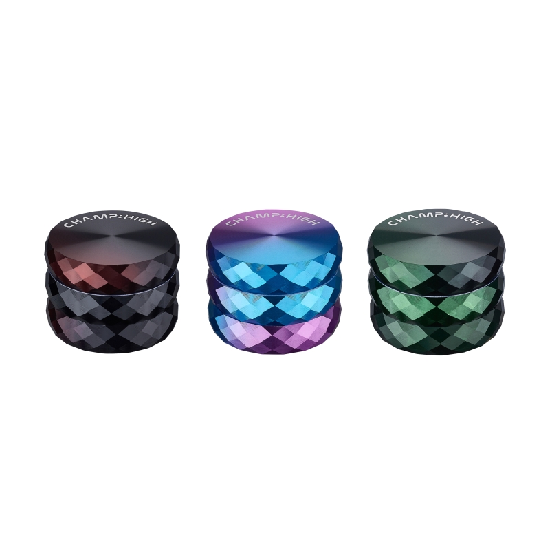 Color Duo Alu Grinder (53 mm) - Display 6 Stück - Colores Varios - Champ High