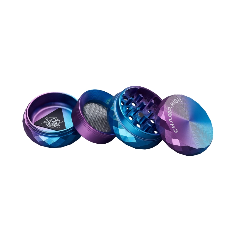 Color Duo Alu Grinder (53 mm) - Display 6 Stück - Colores Varios - Champ High