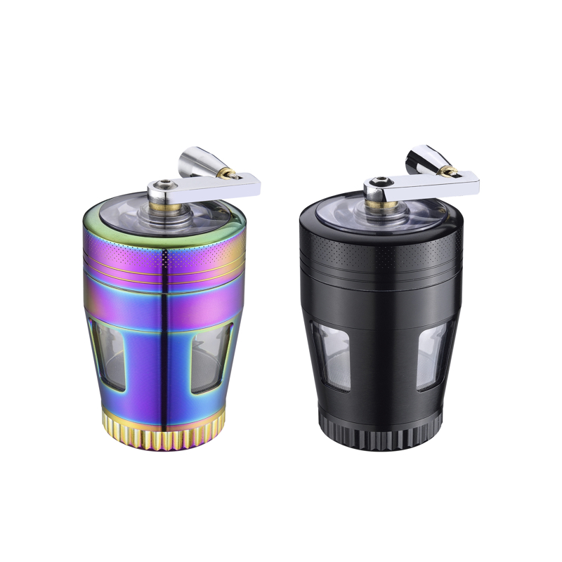 Grinder Ventanilla Mühle (50 mm) - Display 9 Stück - Colores Varios - Champ High 4 Grinder Ventanilla Mühle (50 mm) - Display 9 Stück - Colores Varios - Champ High