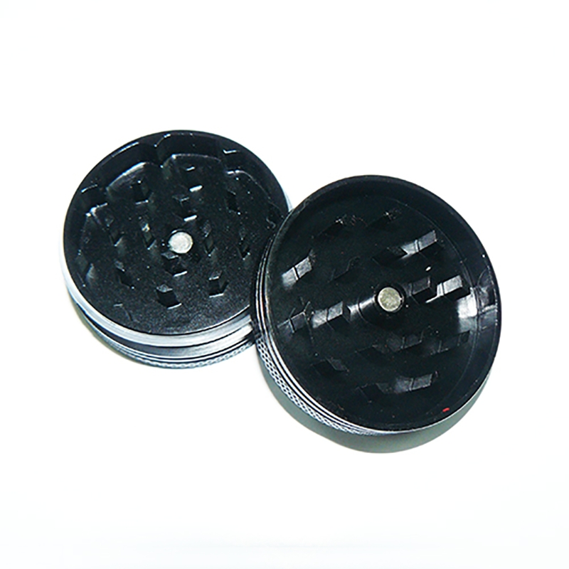 Magnetischer Aluminium-Grinder Cnc Schwarz 40 mm