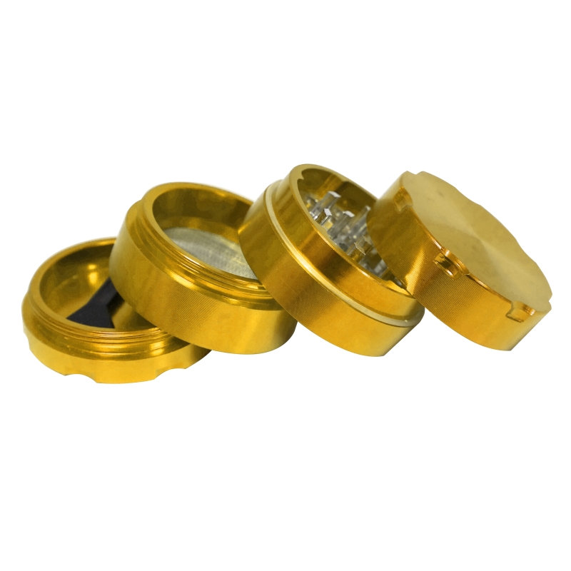 Pollinator-Grinder Cnc Deluxe 40 mm Gold