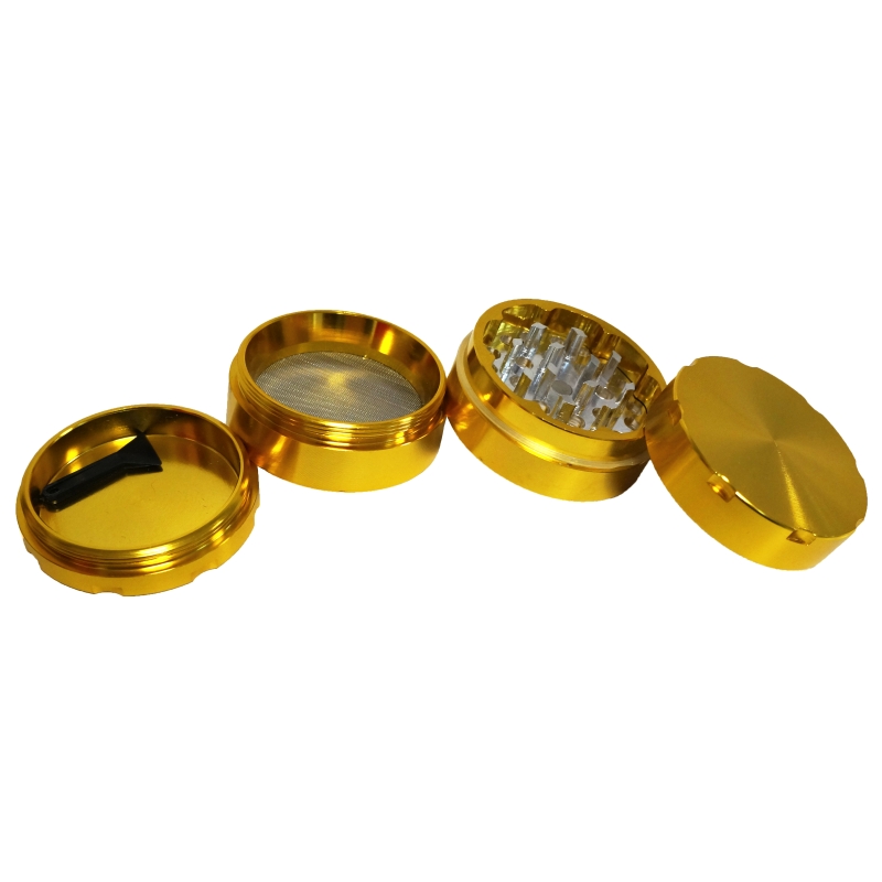 Pollinator-Grinder Cnc Deluxe 50 mm Gold