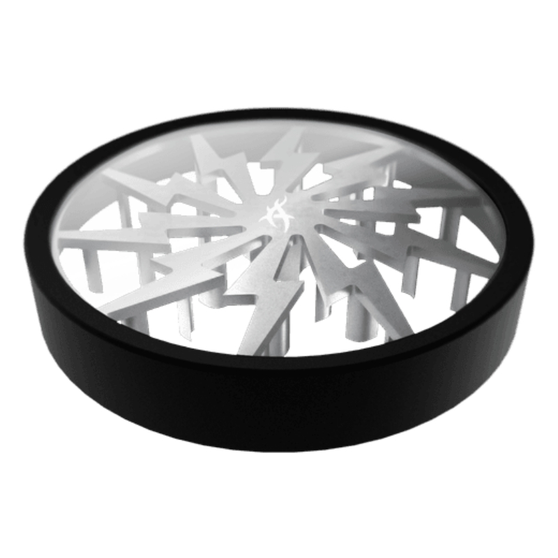 Pollinator-Grinder Thorinder Silber 4 Pollinator-Grinder Thorinder Silber