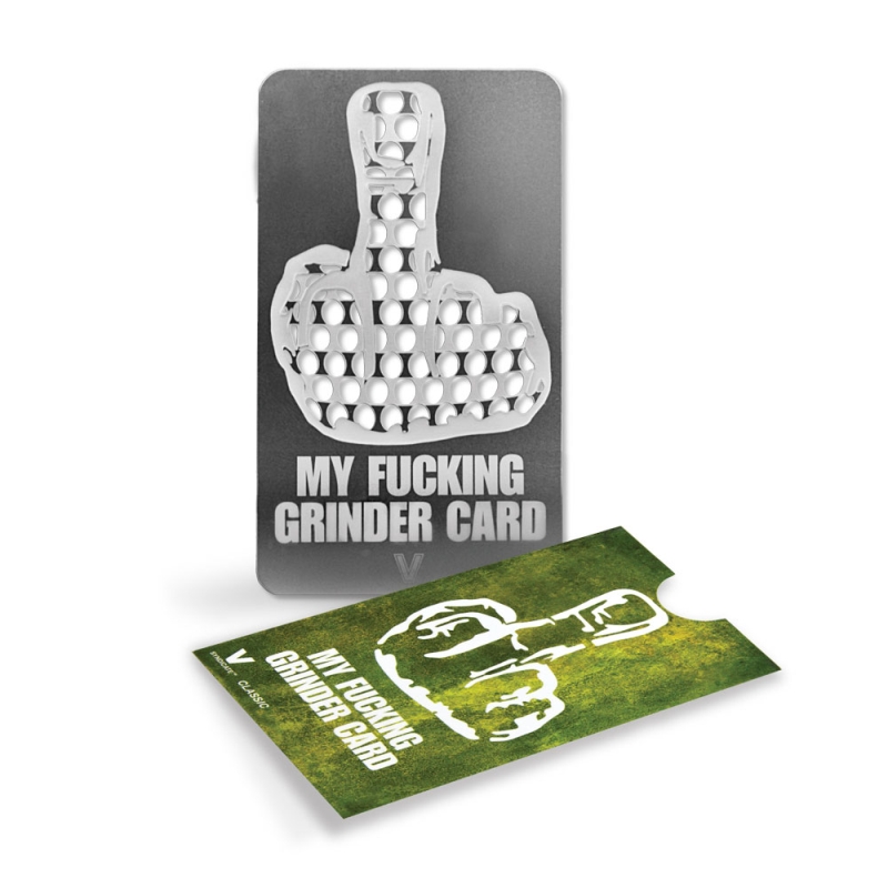 V-Syndicate Grinder-Karte My Fucking Grinder