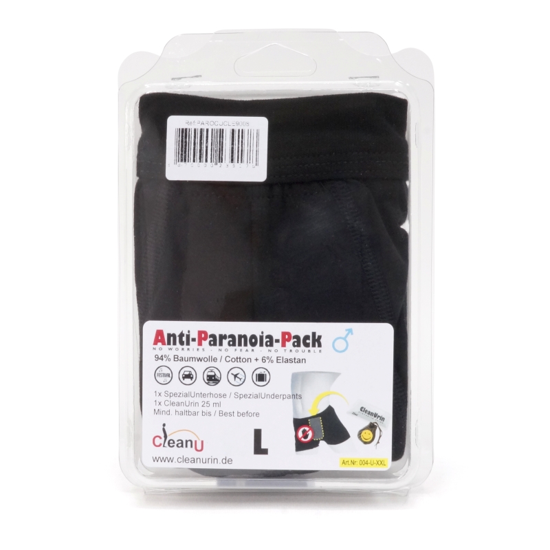 Clean-Urin Slip Anti Paranoia Größe "l"