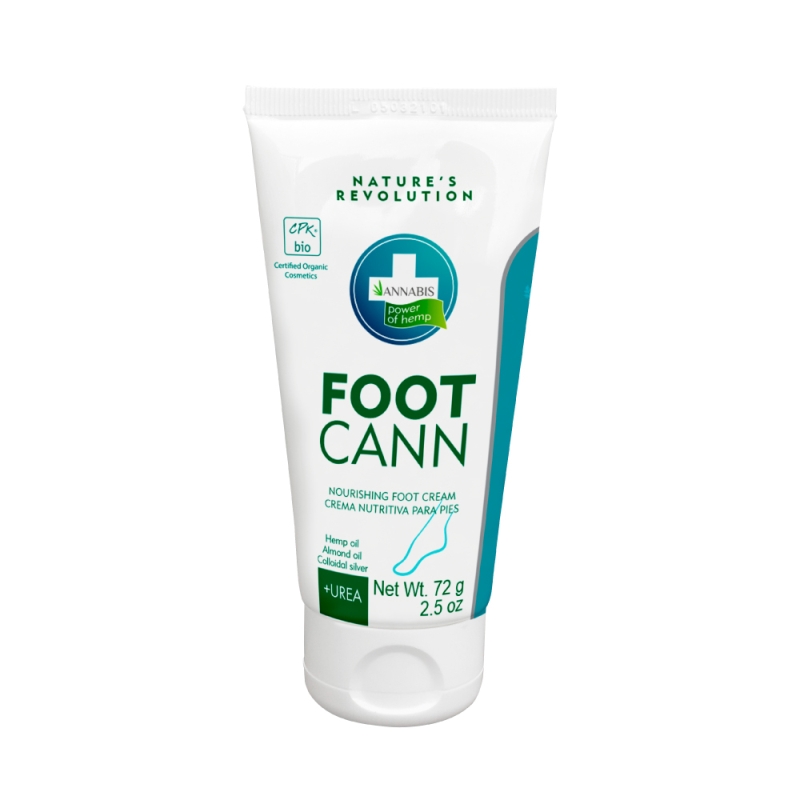 Annabis Footcann - Hanfcreme Pflegend für Pies Bio 75 ml