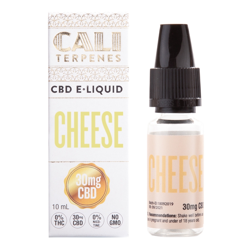 Cali Terpenes Cali Terpene E-liquid Cheese 30 Mg CBD (10 ml)