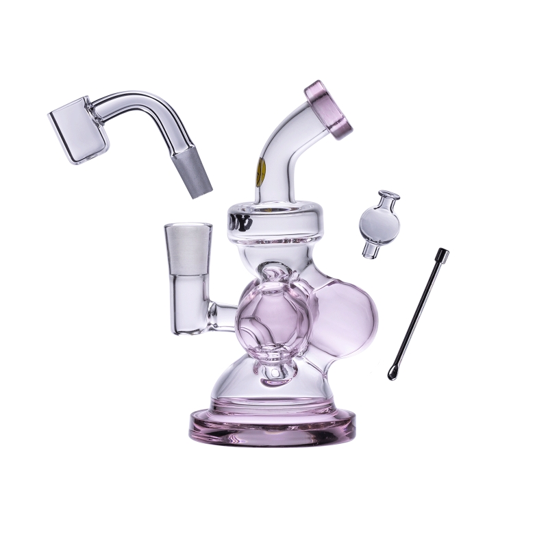 Goodyglass-Goody Atom Mini Rig Kit - Pink