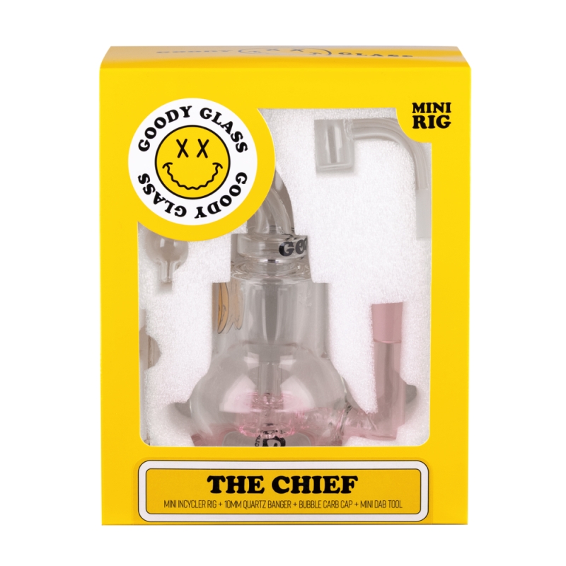 Goodyglass-The Chief Mini Rig Kit 4-Stück - Pink 3 Goodyglass-The Chief Mini Rig Kit 4-Stück - Pink