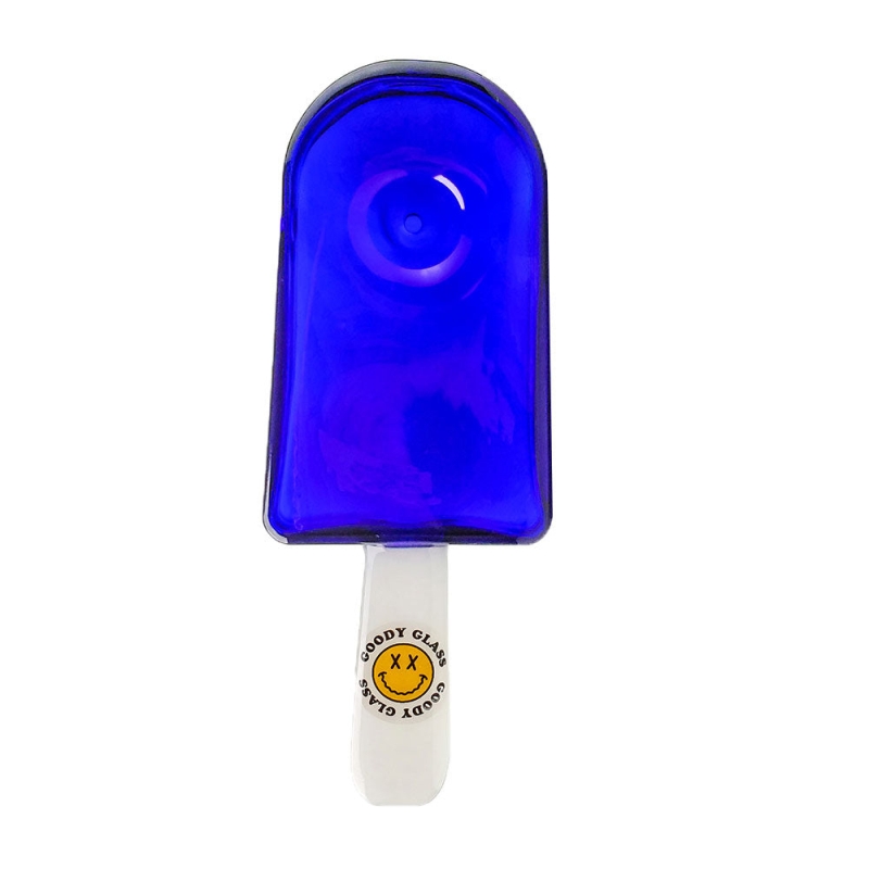 Goodyglass-Goody Popsicle Hand Pipe - Blue