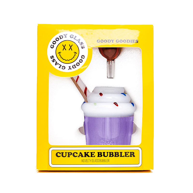 Goodyglass Goody Glass - Cupcake Sprinkle Bubbler