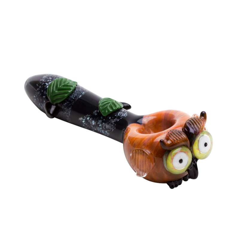 Empire Glassworks Pfeife - Spoon Pipe - Owl - Pequena