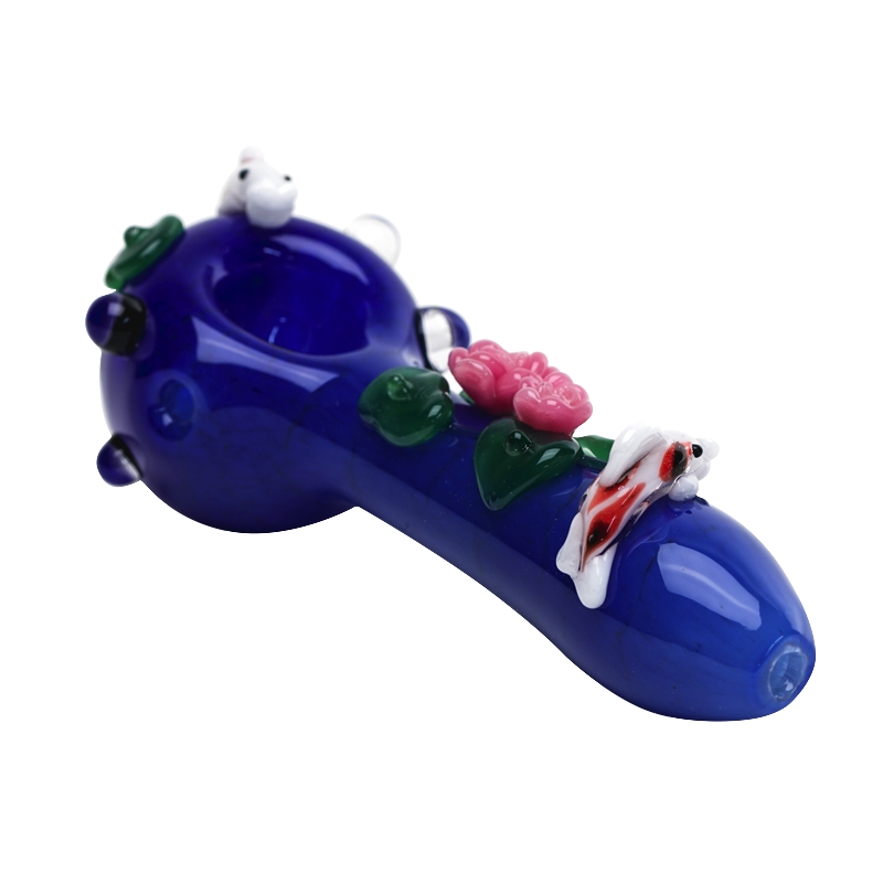 Empire Glassworks Pfeife - Spoon Pipe - Koi Pond - Pequena