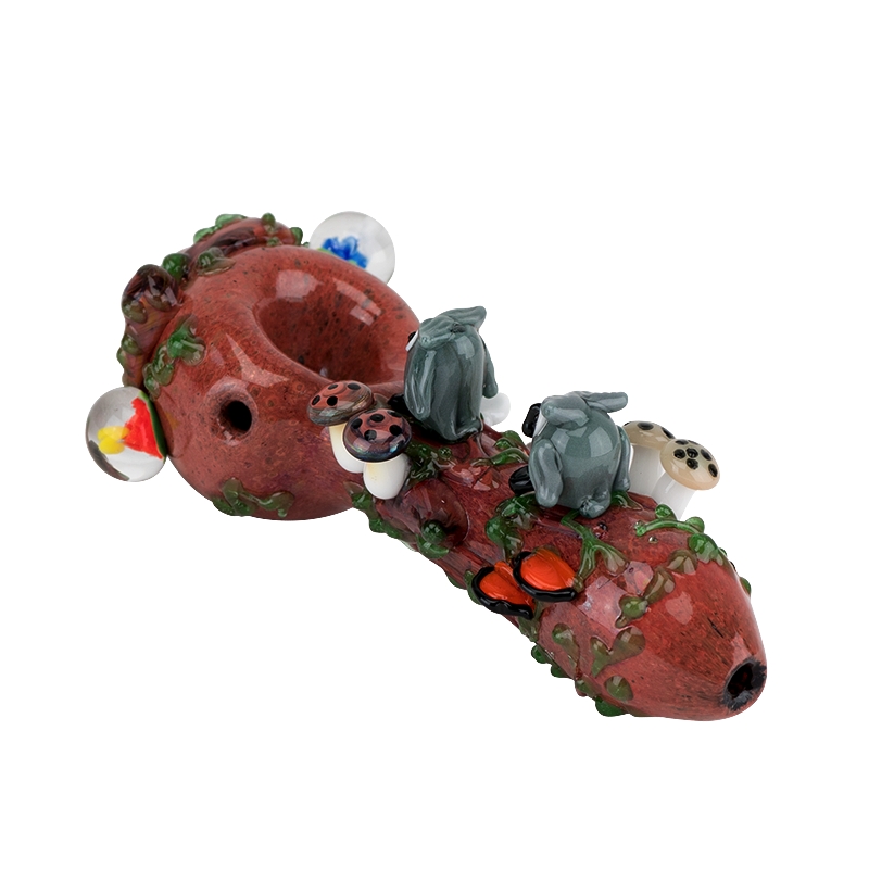 Empire Glassworks Pfeife - Spoon Pipe - Hootie's Forest - Pequena