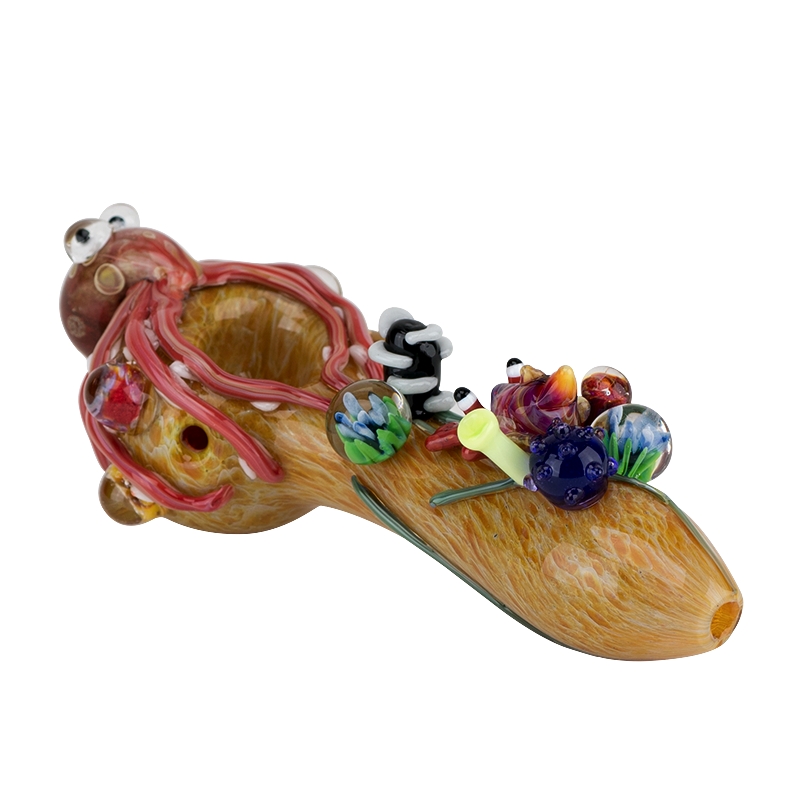 Empire Glassworks Pfeife - Spoon Pipe - Kraken - Pequena