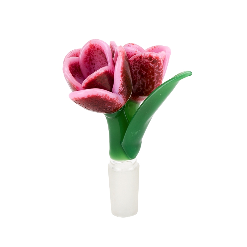 Empire Glassworks Bowl - Bowl Piece - Tulip - Rosa