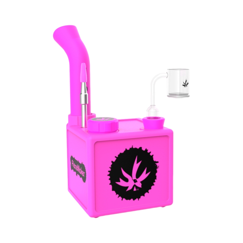 Piecemaker Pfeife / Bong Kube (Verschiedene Farben)