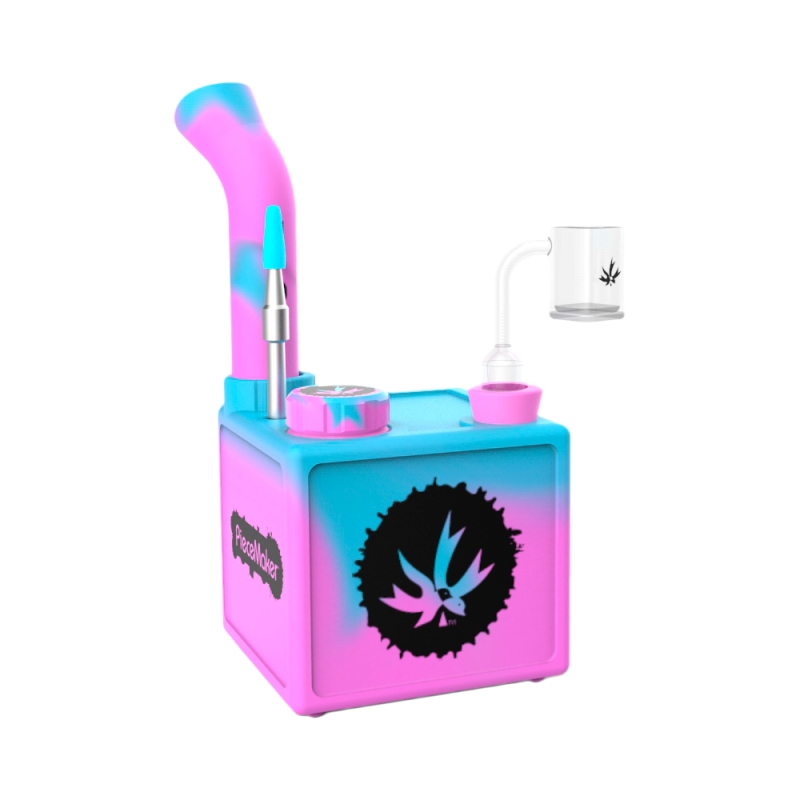 Piecemaker Pfeife / Bong Kube (Verschiedene Farben) 2 Piecemaker Pfeife / Bong Kube (Verschiedene Farben)