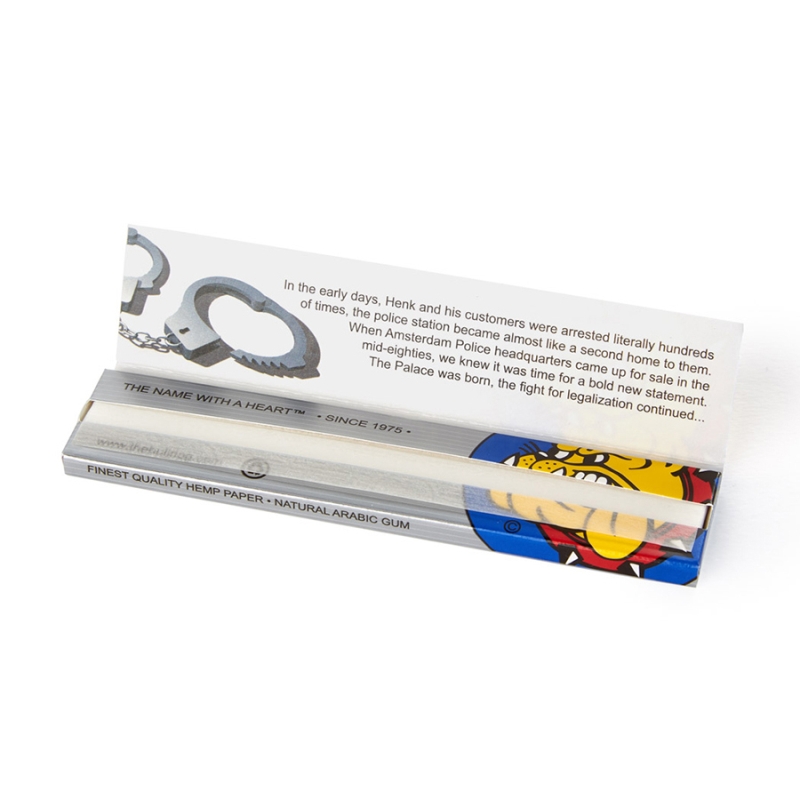 Paper The Bulldog King Size Slim Silver (50 Heftchen)