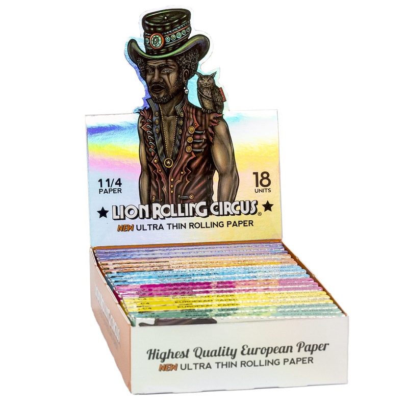 Lion Rolling Circus Silver 1.1 / 4 (Display 18 Heftchen) 6 Lion Rolling Circus Silver 1.1 / 4 (Display 18 Heftchen)