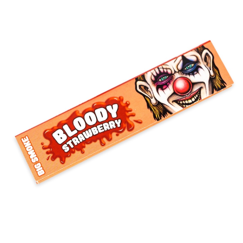 Lion Rolling Circus Paper Saborizado Bloody Strawberry King Size (Display 24 Heftchen)