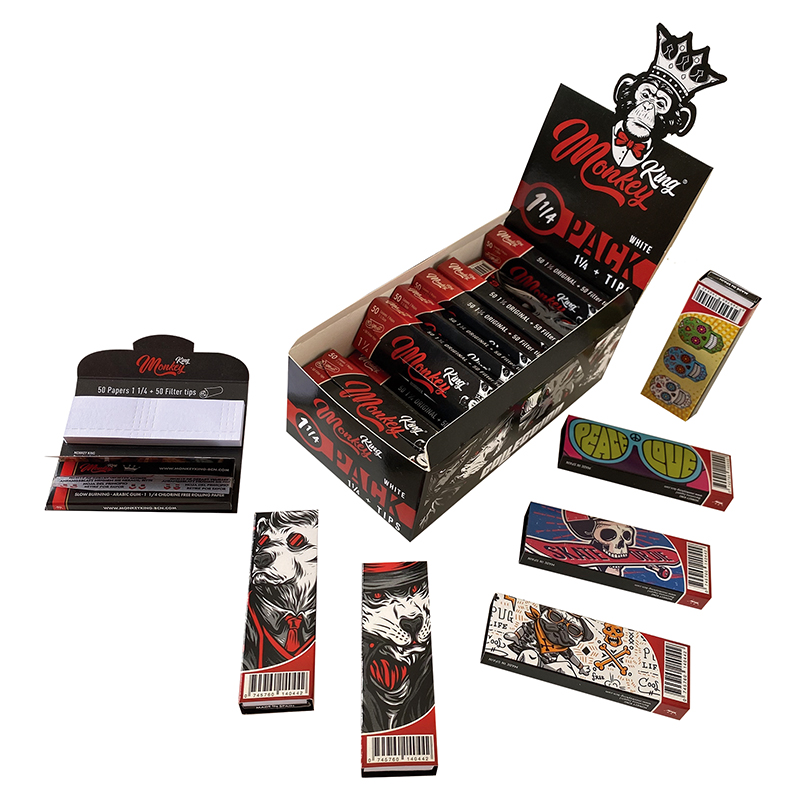 Paper und Filters Monkey King Pack 1.1 / 4 (Display 24 Heftchen)