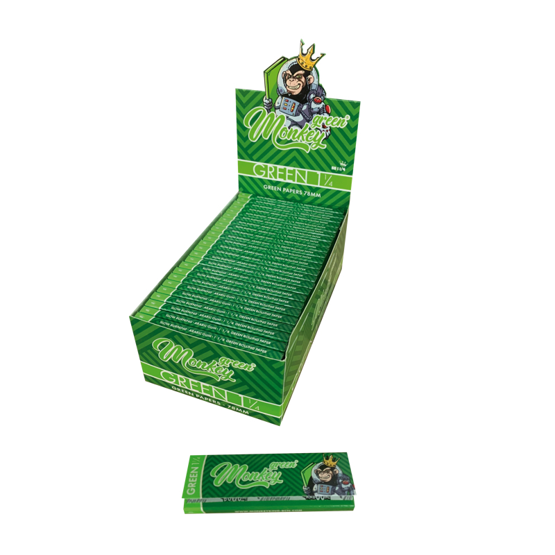 Paper Monkey King 1.1 / 4 Green (Display 50 Heftchen)