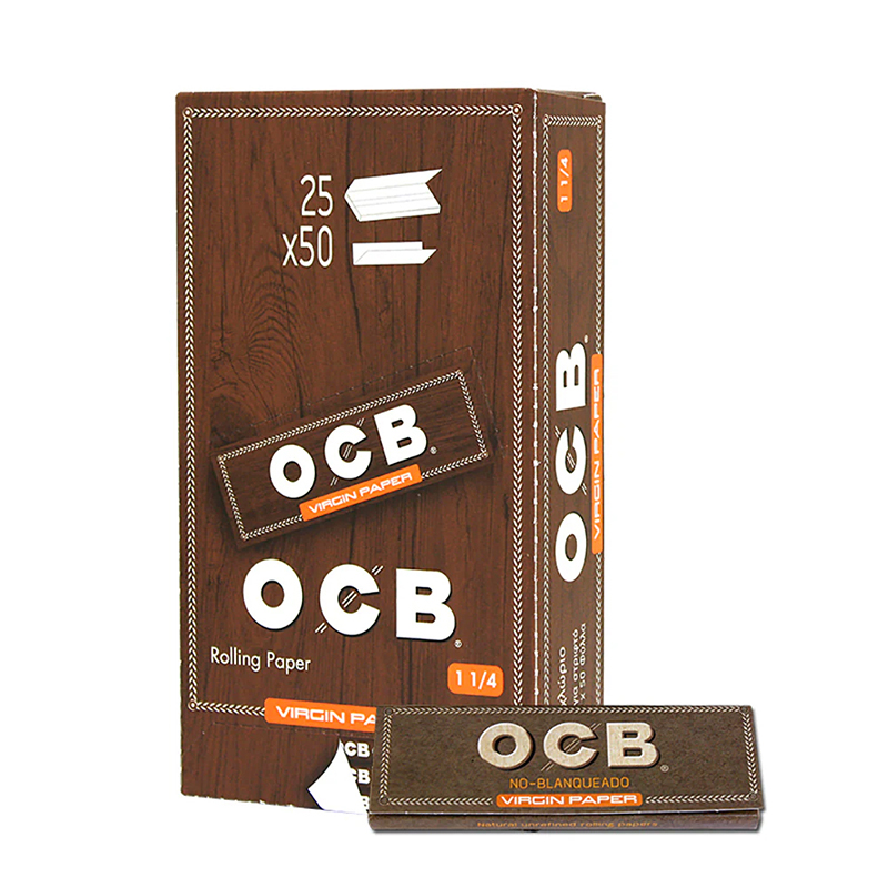 Paper OCB Virgin 1.1 / 4 (25 Heftchen)