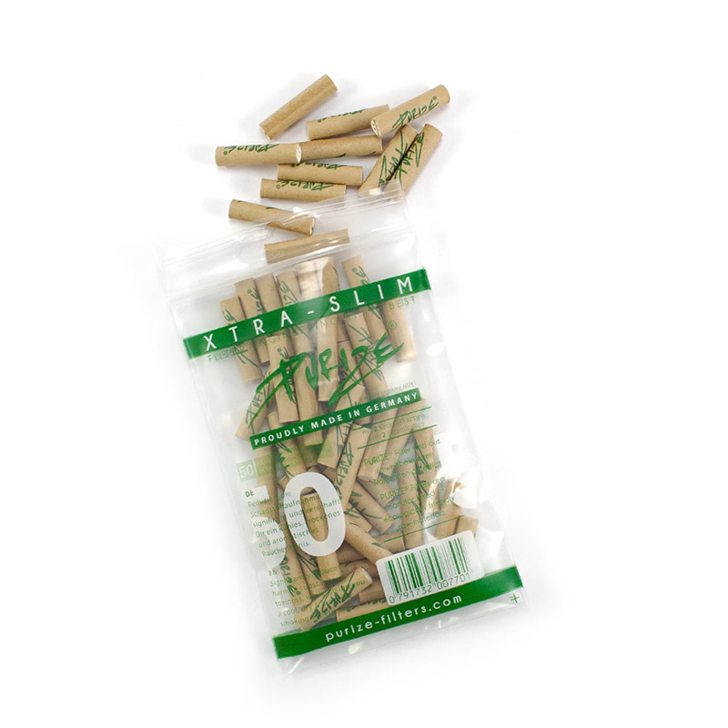 Filters Purize Xtra Slim (50 Stück / Beutel) Organic (Pack 20 Beutel)