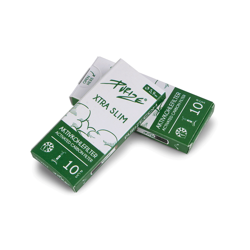 Filters Purize Xtra Slim (10 Stück / Box) Weiß (Pack 20 Boxs) 2 Filters Purize Xtra Slim (10 Stück / Box) Weiß (Pack 20 Boxs)