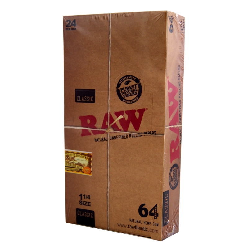 Paper RAW 64 - Classic 1 1/4 (24 Heftchen) 2 Paper RAW 64 - Classic 1 1/4 (24 Heftchen)