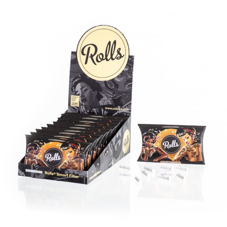 Filters Rolls 50 Pack 8 mm - Shorties (Display mit 10 Packs)