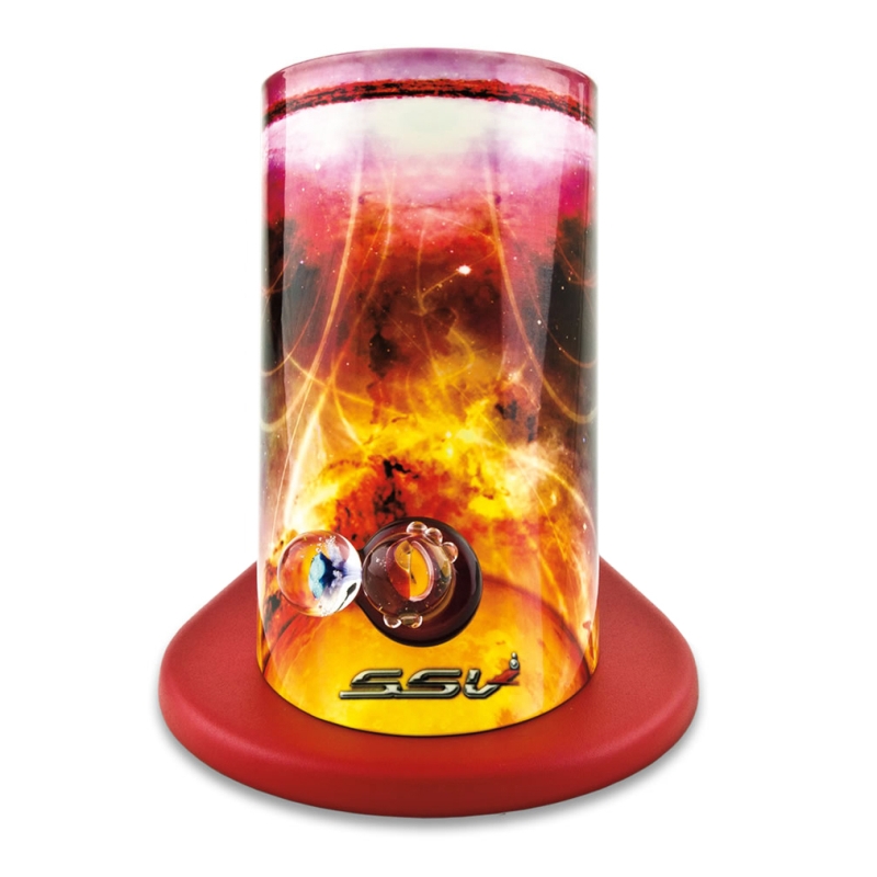 Vaporizer Elev8 Silver Surfer (Ssv) Wave Rider - Worlds Consumed mit Transparent Aroma Top