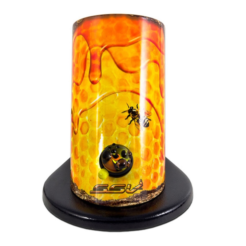 Vaporizer Elev8 Silver Surfer (Ssv) Wave Rider - Honey mit Transparent Aroma Top
